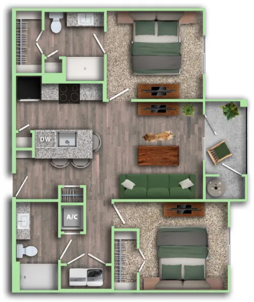 Brio at Lookout floor plan 14