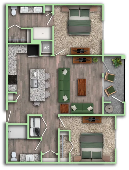 Brio at Lookout floor plan 15