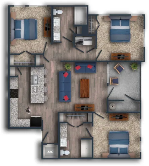 Brio at Lookout floor plan 17