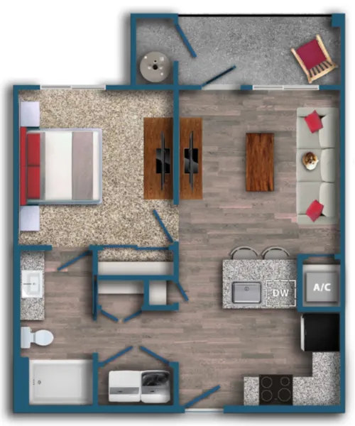 Brio at Lookout floor plan 7