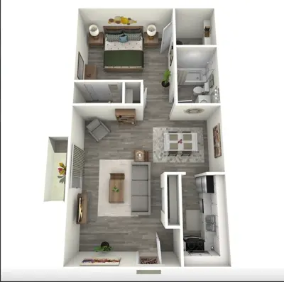 Caden Fort Worth Floorplan 1