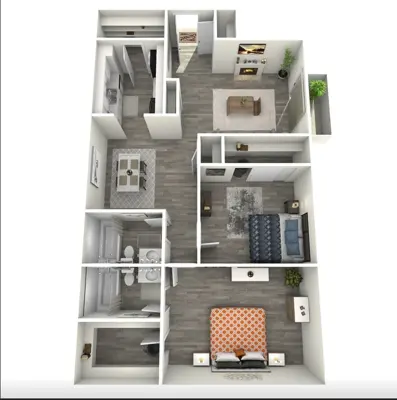 Caden Fort Worth Floorplan 7
