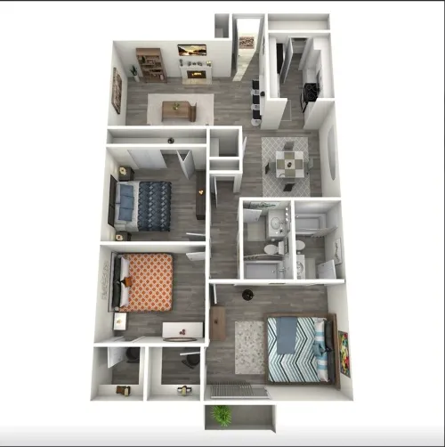 Caden Fort Worth Floorplan 8