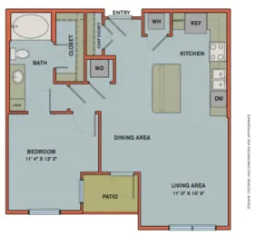 Can Plant Residences at Pearl San Antonio Floorplan 19