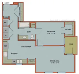 Can Plant Residences at Pearl San Antonio Floorplan 21