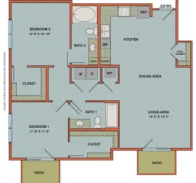 Can Plant Residences at Pearl San Antonio Floorplan 25