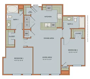 Can Plant Residences at Pearl San Antonio Floorplan 27