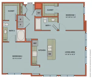 Can Plant Residences at Pearl San Antonio Floorplan 29
