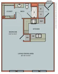 Can Plant Residences at Pearl San Antonio Floorplan 7
