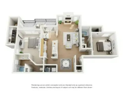 Carmel Creekside Fort Worth FloorPlan 11