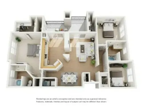 Carmel Creekside Fort Worth FloorPlan 12