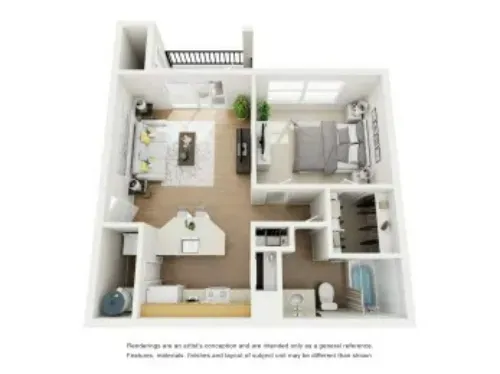 Carmel Creekside Fort Worth FloorPlan 2