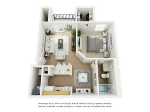 Carmel Creekside Fort Worth FloorPlan 3