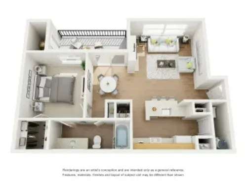 Carmel Creekside Fort Worth FloorPlan 6