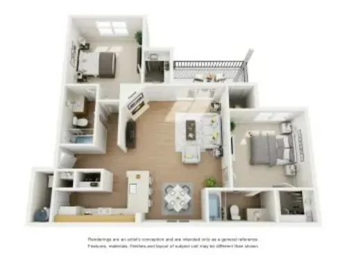 Carmel Creekside Fort Worth FloorPlan 9