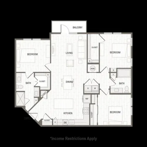 Caroline Roger's Ranch San Antonio FloorPlan 1