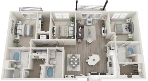 Celeste at La Cantera San Antonio Floorplan 14