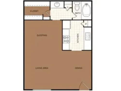 Celina Plaza El Paso FloorPLan 1