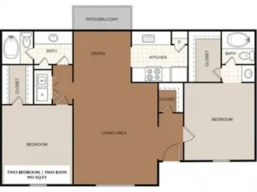 Celina Plaza El Paso FloorPLan 6