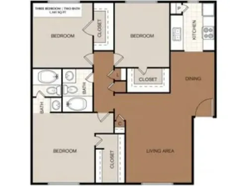 Celina Plaza El Paso FloorPLan 8