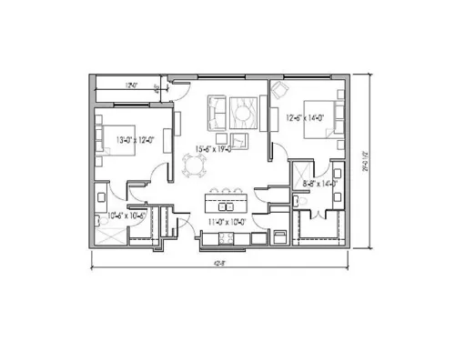 Cityscape Arts Fort Worth Floorplan 8