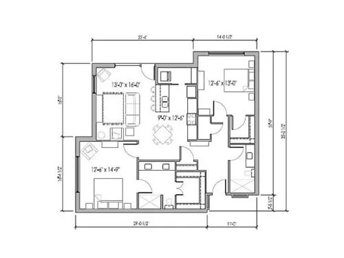 Cityscape Arts Fort Worth Floorplan 9