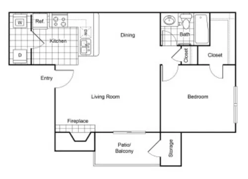 Cobble Hill Fort Worth FloorPlan 6
