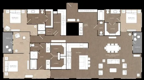 Coopers Row floor plan 3