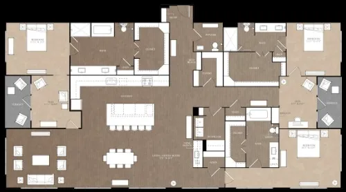 Coopers Row floor plan 4