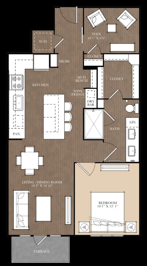 Coopers Row floor plan 7