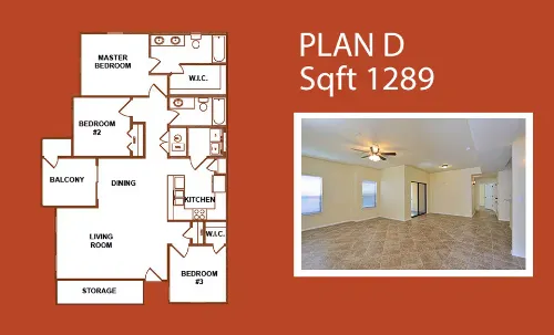 Coronado Springs El Paso Floorplan 1