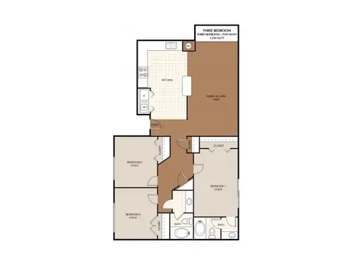 Coronado Villas Luxury Townhomes El Paso Floorplan 6