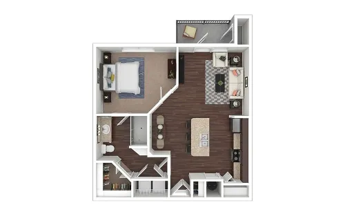 Cortland Brackenridge San Antonio Floorplan 3