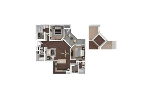 Cortland Brackenridge San Antonio Floorplan 5