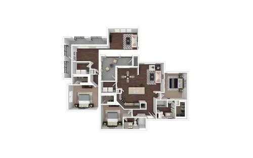 Cortland Brackenridge San Antonio Floorplan 6
