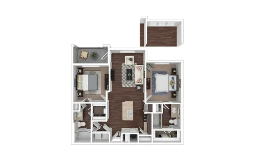 Cortland Brackenridge San Antonio Floorplan 7