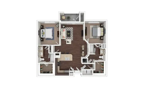 Cortland Brackenridge San Antonio Floorplan 8