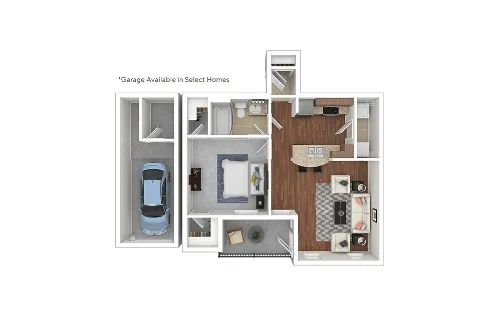 Cortland at Fredericksburg San Antonio Floorplan 3