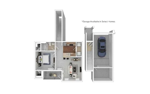 Cortland at Fredericksburg San Antonio Floorplan 4