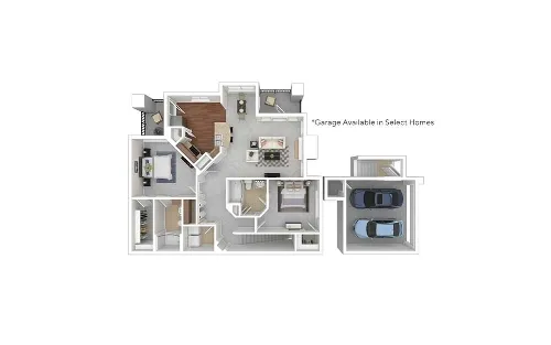 Cortland at Fredericksburg San Antonio Floorplan 7