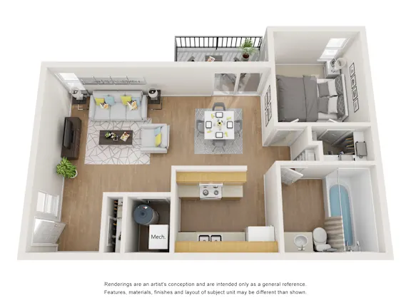 Desert Peaks El Paso Floorplan 1