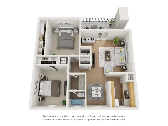 Desert Peaks El Paso Floorplan 4