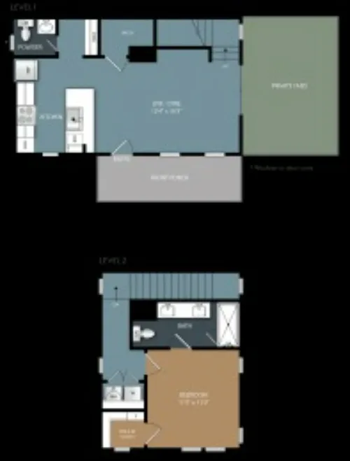 Desert Sky Townhomes El Paso FloorPlan 2