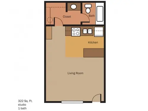 Desert Tree El Paso Floorplan 1