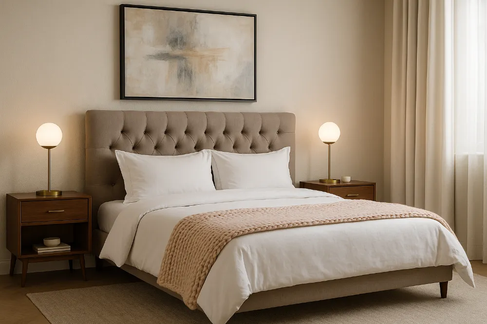 Designing a Contemporary Luxe Bedroom