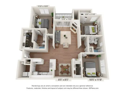 Dixon at Stonegate Fort Worth FloorPlan 10