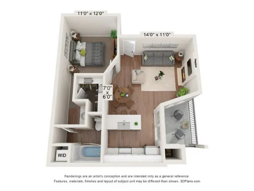 Dixon at Stonegate Fort Worth FloorPlan 2