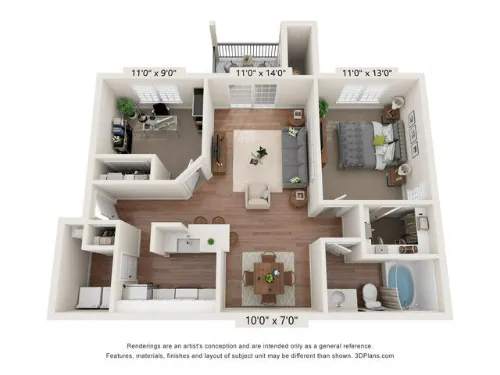 Dixon at Stonegate Fort Worth FloorPlan 4
