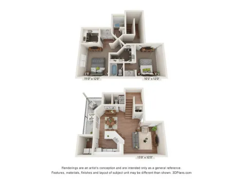Dixon at Stonegate Fort Worth FloorPlan 9