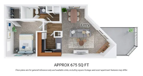 Doral Club Apartments San Antonio FloorPlan 3